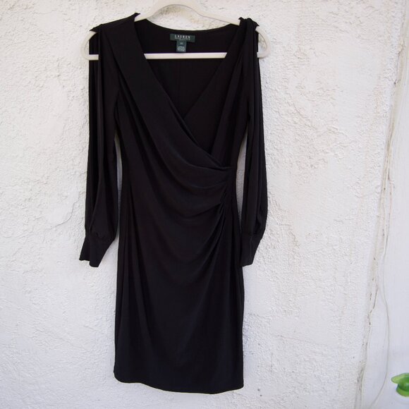Lauren Ralph Lauren Dresses & Skirts - Lauren by Ralph Lauren | Little Black Dress with Open Sleeves!